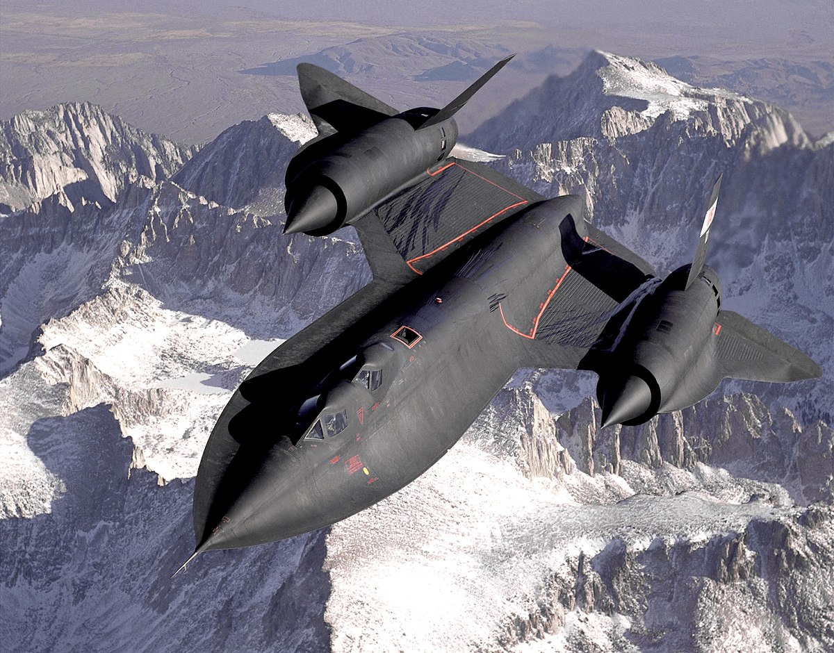 SR-71 Speed Check over Los Angeles