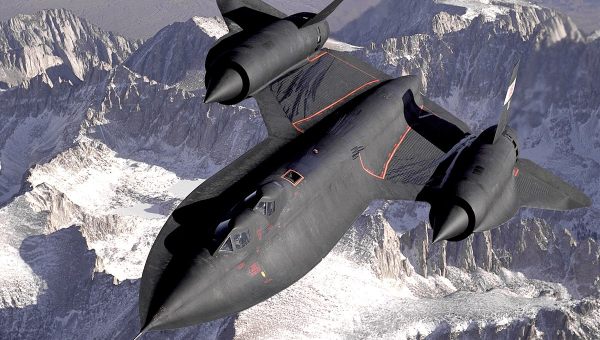 SR-71 Speed Check over Los Angeles
