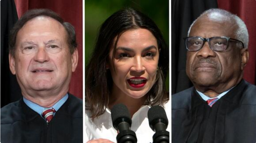 AOC Files Impeachment Charges Against SCOTUS