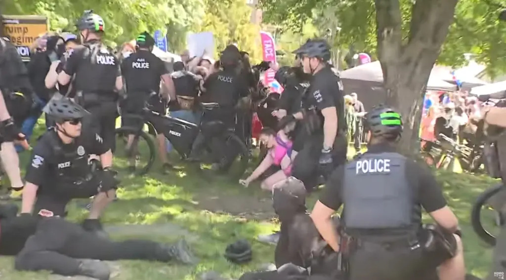 Christians Attacked in Seattle by Antifa, On Purpose?