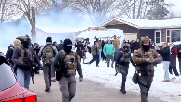 Chicago ICE Agents Attacked by Protestors